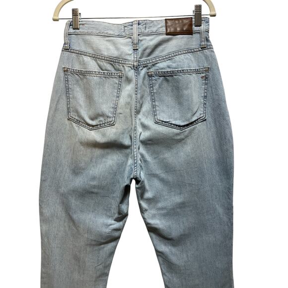 Madewell Curvy Perfect Vintage Jeans Women 26 High Rise Straight Leg Light Wash - Picture 11 of 11